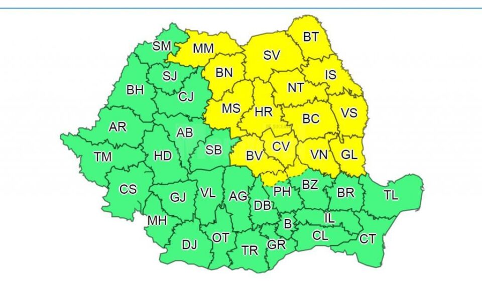 Avertizare meteo