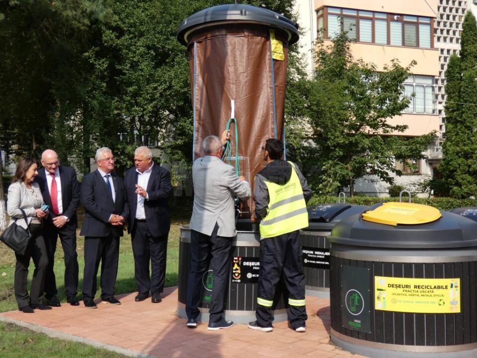 Cel mai modern sistem de colectare a gunoiului menajer a fost inaugurat la Suceava 4
