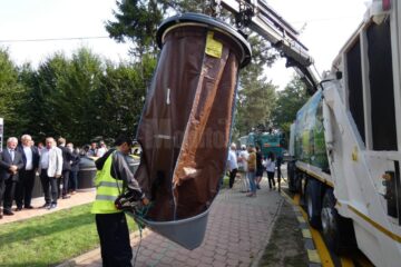 Cel mai modern sistem de colectare a gunoiului a fost inaugurat