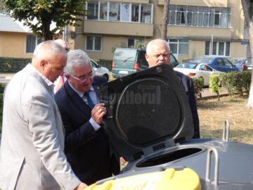 Cel mai modern sistem de colectare al gunoiului menajer a fost implementat la Suceava