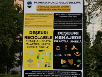 Cel mai modern sistem de colectare a gunoiului menajer, implementat de asocierea Diasil – Ritmic, a fost inaugurat la Suceava