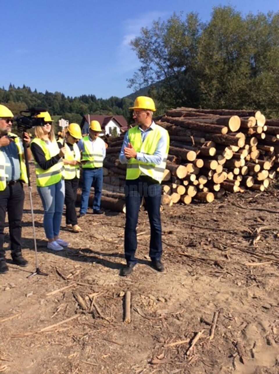 Un grup de jurnaliști suceveni a vizitat firma Holzindustrie Schweighofer