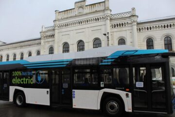 Autobuz electric Solaris, din Polonia, în teste la Suceava