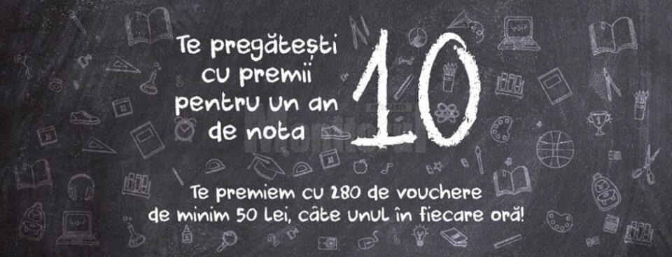 Cu Egros Suceava te pregătești cu premii pentru un an de nota 10