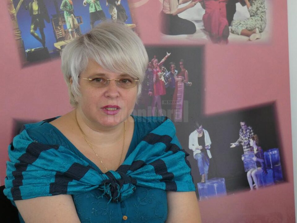 Directorul Teatrului Municipal „Matei Vișniec” Suceava, Carmen Veronica Steiciuc