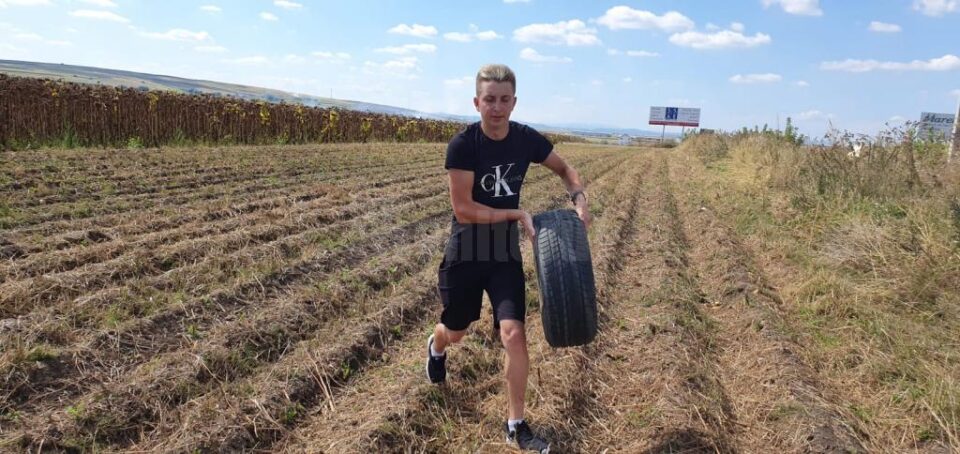 Roata recuperată de pe câmp