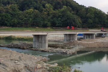 Al treilea pod peste râul Suceava, ridicat în patru luni si 20 de zile