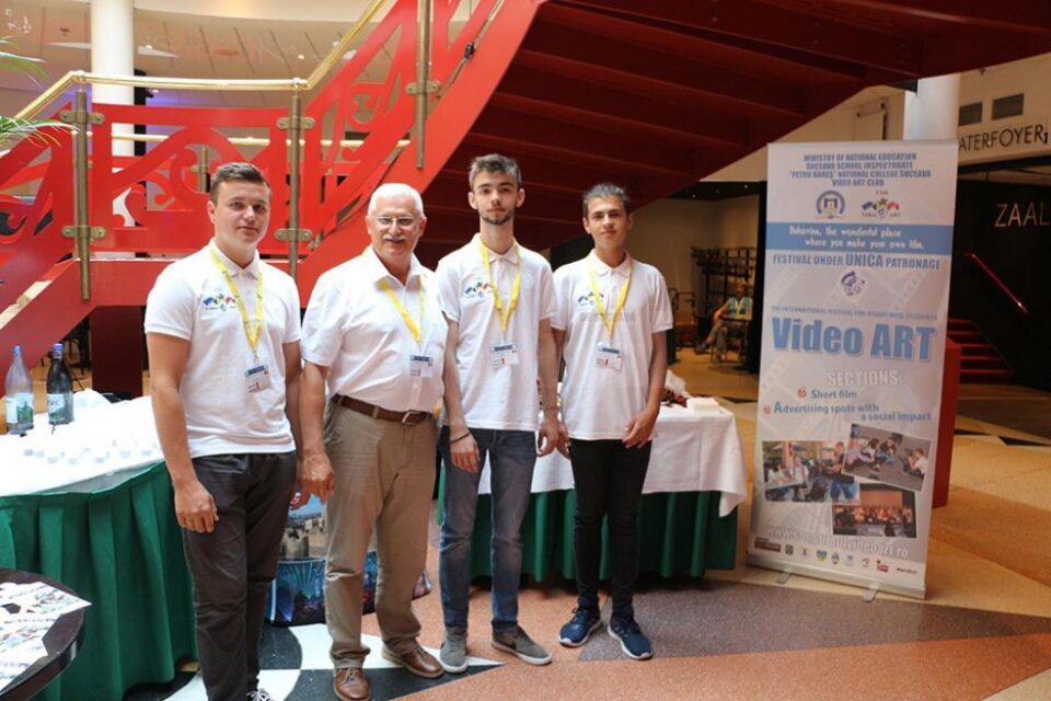 Clubul Video ART al elevilor de la Colegiul Național „Petru Rareș” Suceava, în Olanda