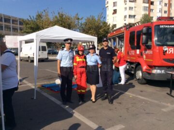 Ziua Pompierilor a fost marcată, ieri, în centrul municipiului Rădăuți