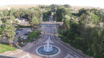 Fântâna muzicală de la Spitalul de Urgență, realizată cu banii din încasările de parcare pe două luni și jumătate