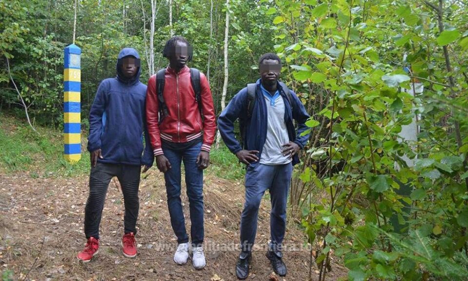 Trei tineri din Africa de Vest, reținuți de polițiștii de frontieră la Straja