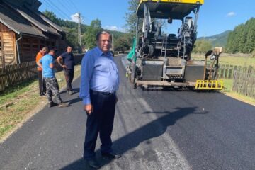 Gheorghe Flutur a anunțat că 177 de kilometri de drumuri județene au fost modernizați sau se află în lucru