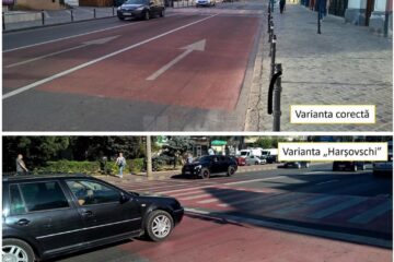 Cușnir prezintă cum ar trebui să fie marcată corect o trecere de pietoni