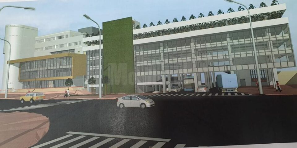 Noul proiect al parcarii supraterane de lângă Primăria Suceava