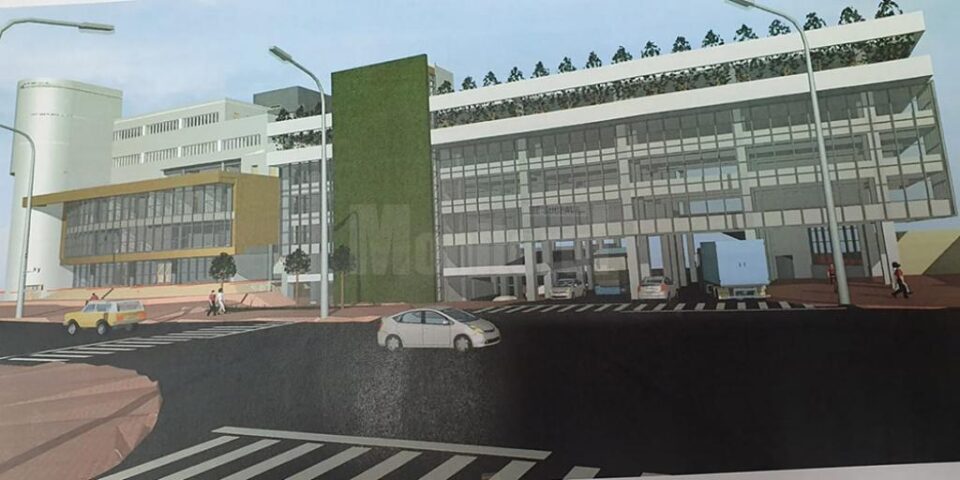 Noul proiect al parcării supraterane de lângă Primăria Suceava