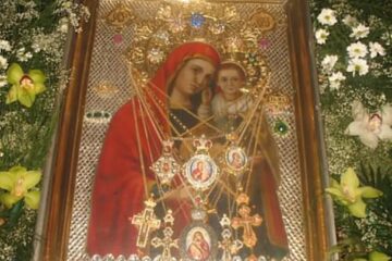 Procesiune religioasă cu Icoana Maicii Domnului „Plângătoare” de la Boian