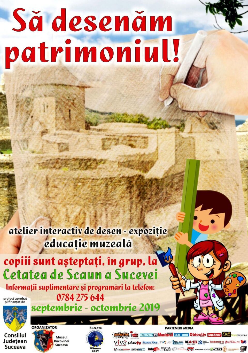 Proiecte de educație muzeală, la Cetatea de Scaun