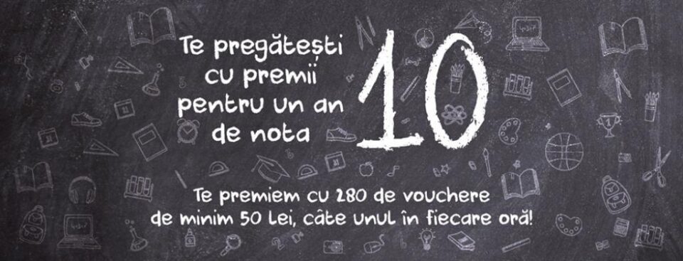 Cu Egros Suceava te pregătești cu premii pentru un an de nota 10