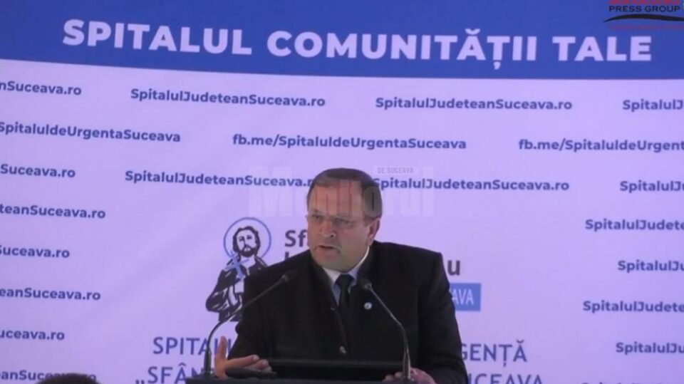 Președintele Consiliului Județean Suceava, Gheorghe Flutur