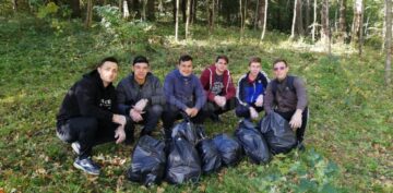 Elevii militari au răspuns „Prezent” campaniei de ecologizare „Let’s Do It, Romania!”