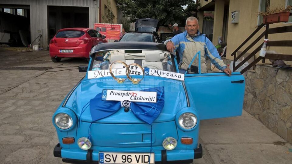 Viorel Romaniuc pune pe primul plan pasiunea pentru Trabanturi