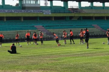 CFR Cluj s-a antrenat pe Areni înaintea duelului din Cupa României