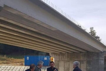 Monitorizarea lucrărilor de realizare a noului pod peste râul Suceava