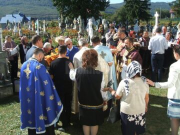 Moment omagial în Parohia „Sfântul Nicolae” - Păltinoasa