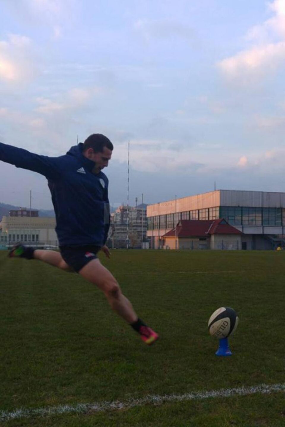 Nicu Ignea este și un bun jucător de picior