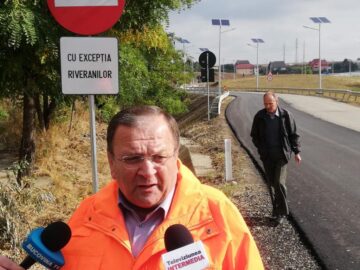Localnici din zona intersecției șoselei de centură cu drumul spre Moara i-au cerut lui Flutur protecție pentru pietoni