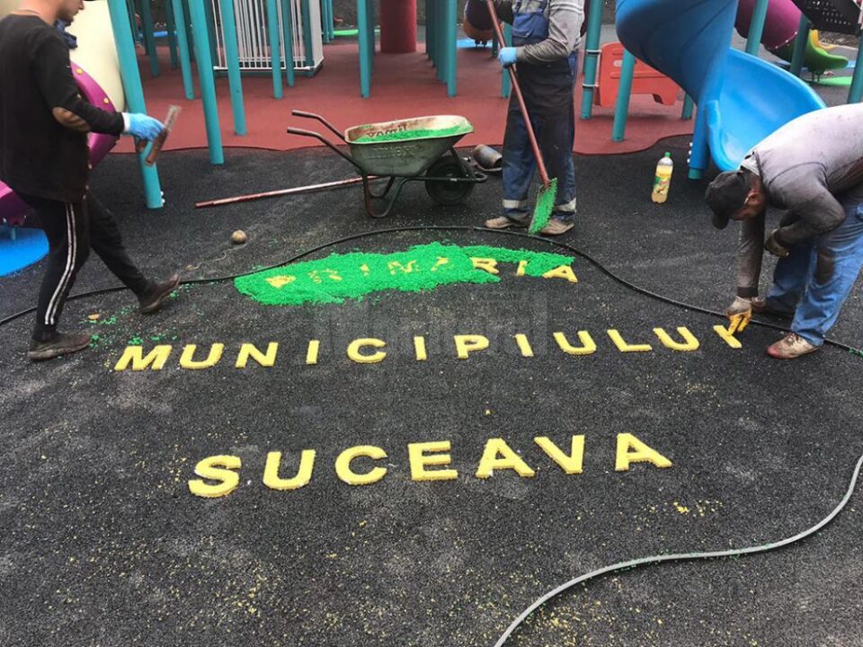 Cel mai mare loc de joacă pentru copii din Suceava, amenajat în cartierul Obcini