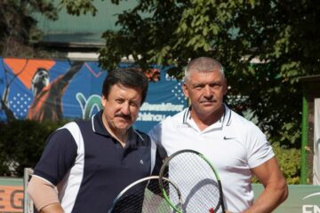 Finaliștii de la +55 de ani, Slavian Guțu și Viorel Negru