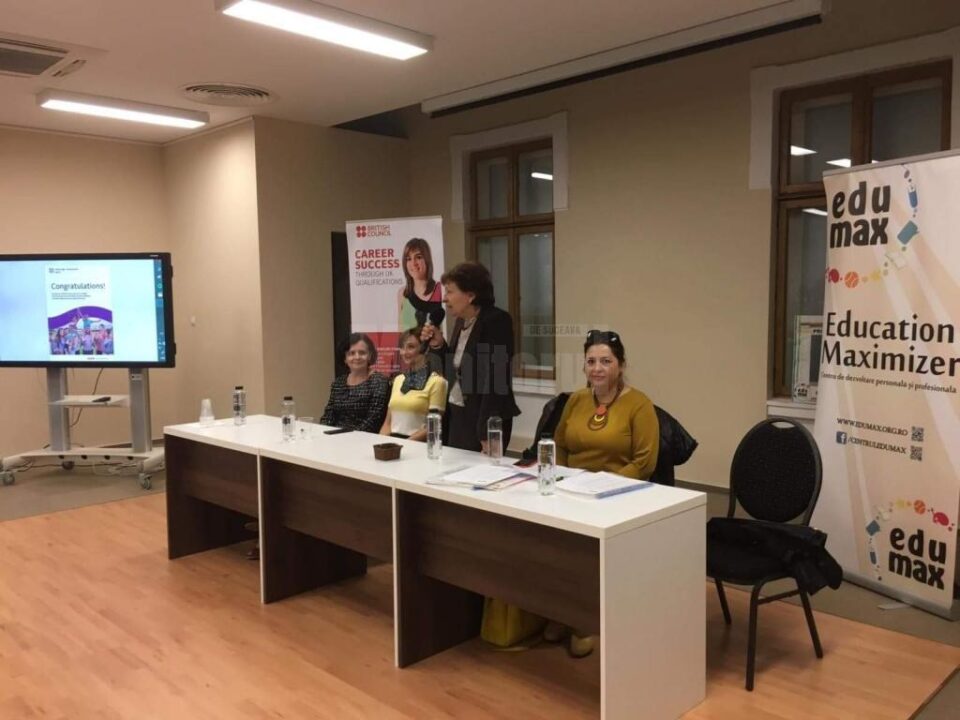 Ceremonie de decernare a certificatelor de limba engleză Cambridge, la Muzeul de Istorie Suceava