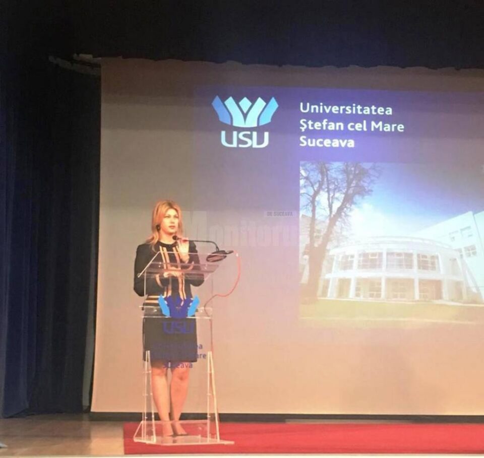Deputatul PSD de Suceava Maricela Cobuz a prticipat la deschiderea noului an de la Universitatea "Ștefan cel Mare" Suceava