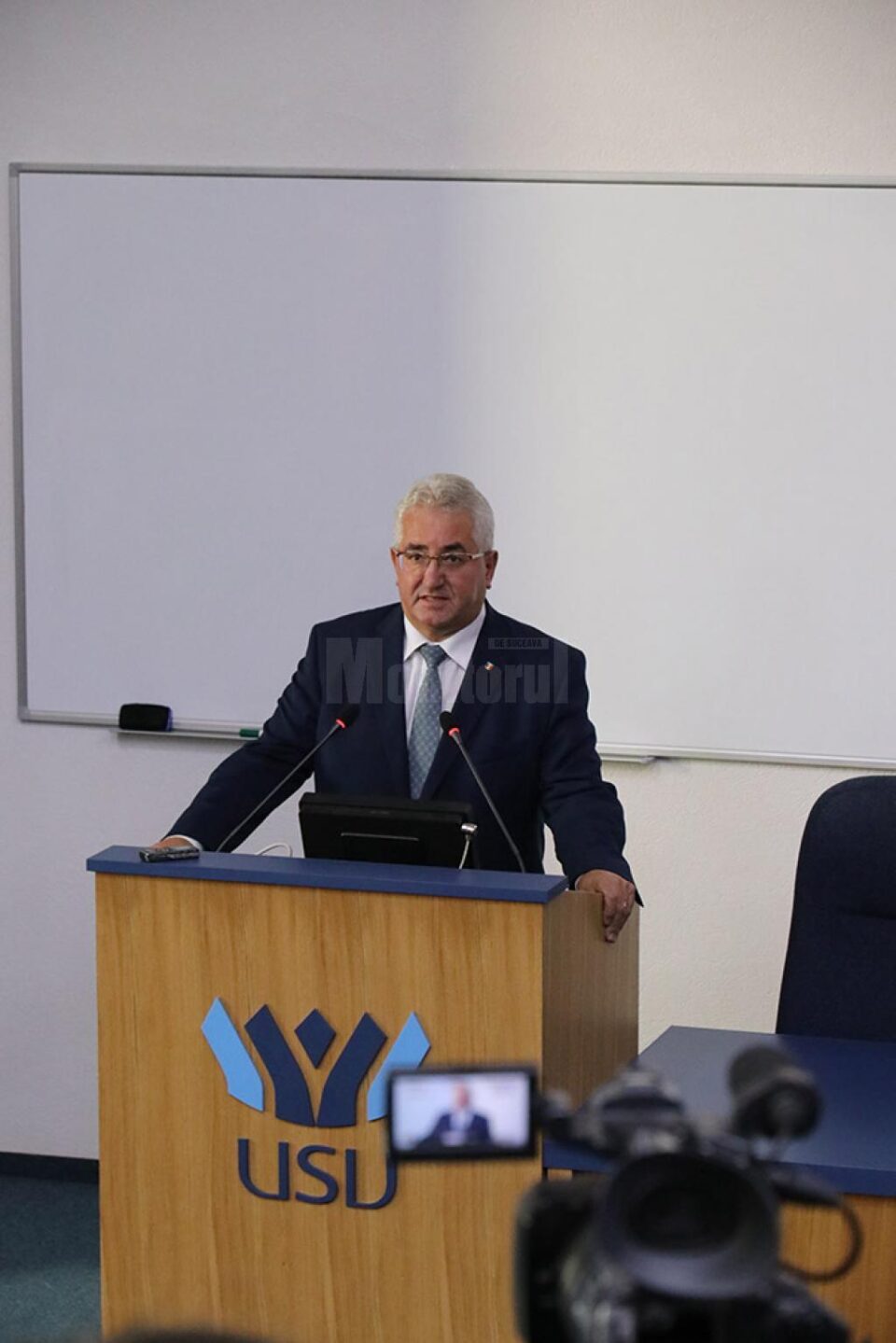 Ion Lungu: "Vreau să bugetez de anul viitor acest proiect". Foto: Ionuț Dorin Pavel