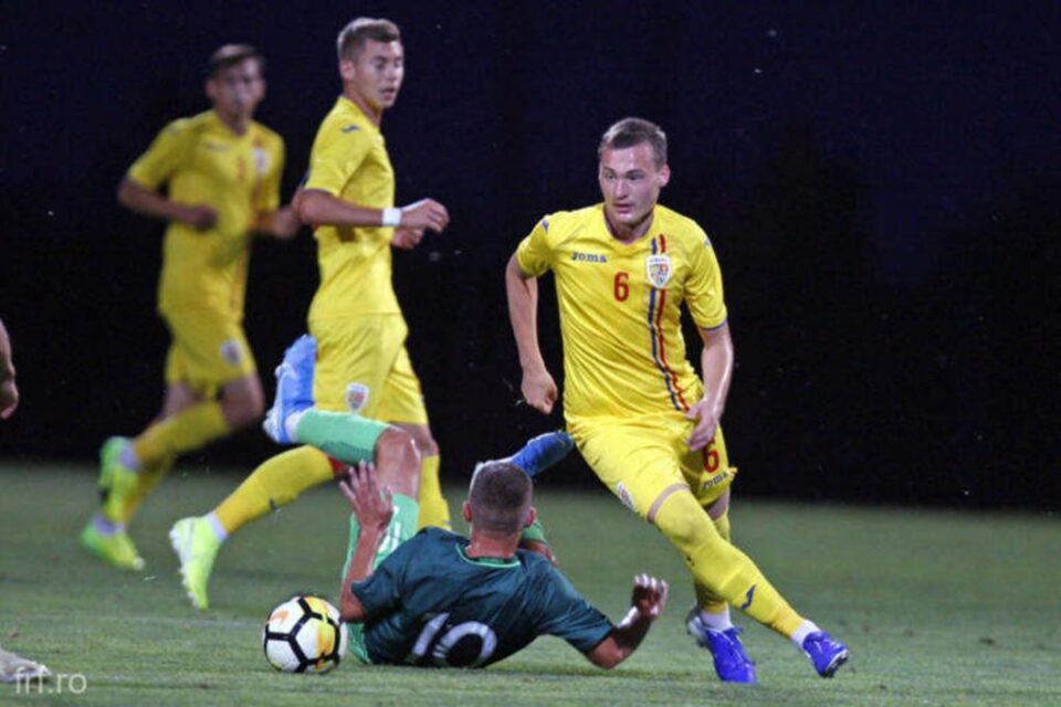 Sebastian Nechita este om de bază la naționala de juniori Under 17. Foto: frf.ro