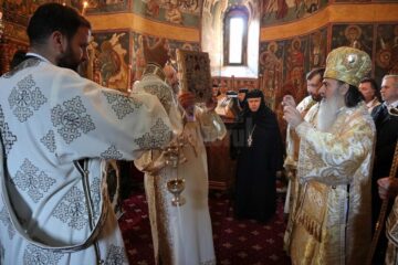 ÎPS Teodosie, Arhiepiscopul Tomisului: „Stavrofora Irina Pântescu, întâia stareță a Voronețului, este străjer al Sfântului Voievod Ștefan cel Mare”