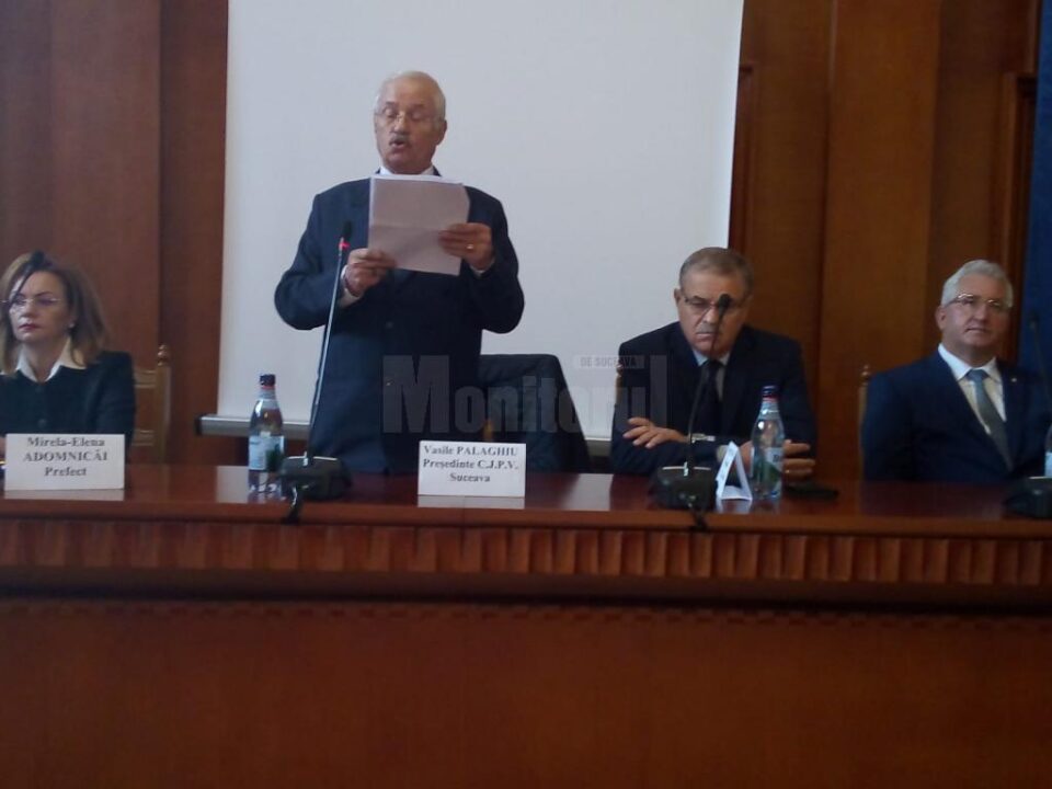 Președintele Consiliului Județean al Persoanelor Vârstnice, Vasile Palaghiu