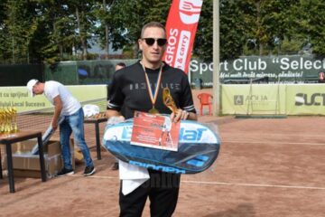 Ionel Șuiu a câștigat concursul de Nivelul 5 al turneului Tenis Partener de la Suceava