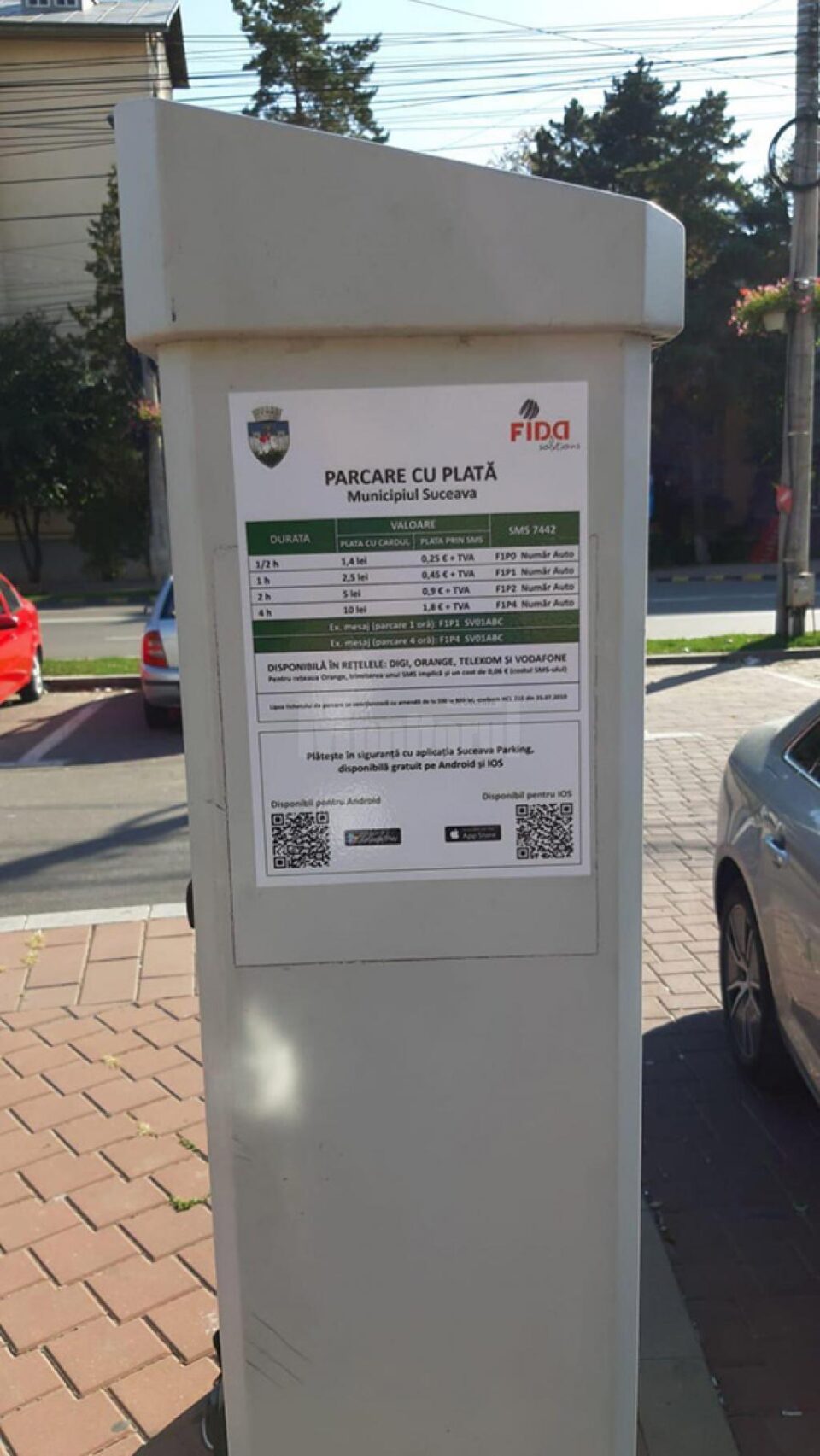 Aplicație de mobil pentru plata parcărilor cu taxă din Suceava