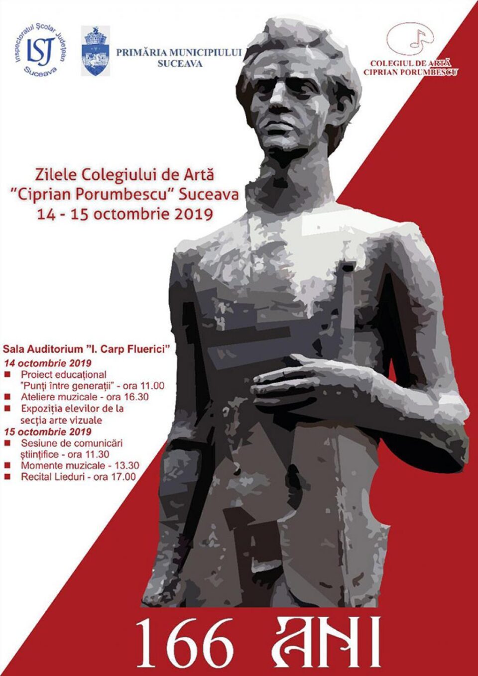 Zilele Colegiului de Artă, la 166 de ani de la nașterea compozitorului "Ciprian Porumbescu"
