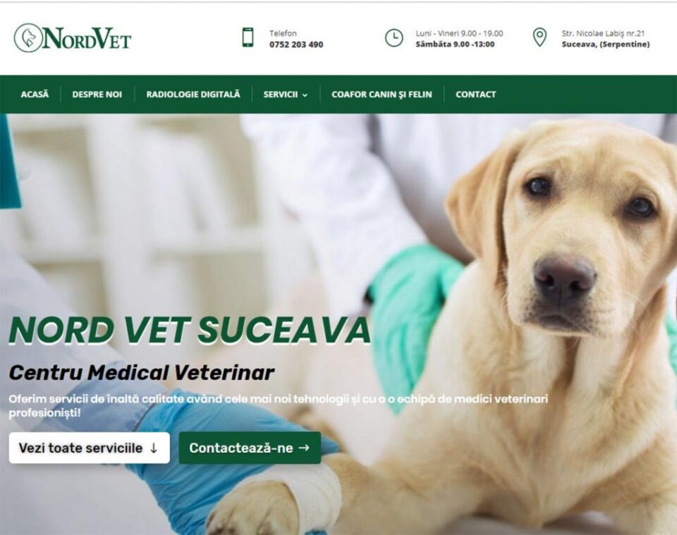 Nord Vet - Soluția ideală pentru animalul tău de companie