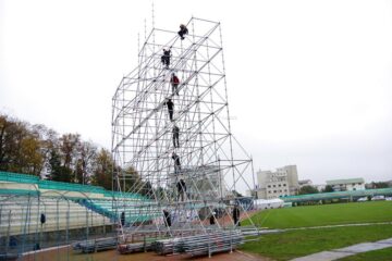 Montarea nocturnei ar trebui să înceapă cu câteva zile înainte de partida cu Dinamo