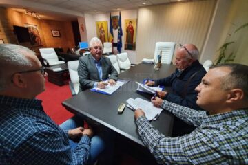 Semnarea contractului de modernizare a Pieței Mici