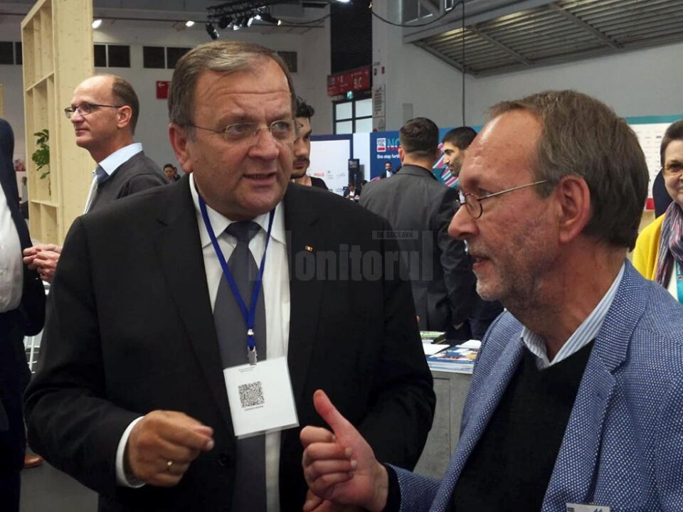 Gheorghe Flutur a promovat județul Suceava la Târgul de investiții Exporeal din Germania