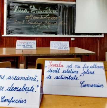 Referate și dezbateri pe tema educației, la Liceul Tehnologic „Ștefan cel Mare” Cajvana
