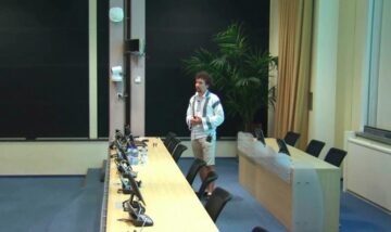 Daniel Prelipcean, la CERN