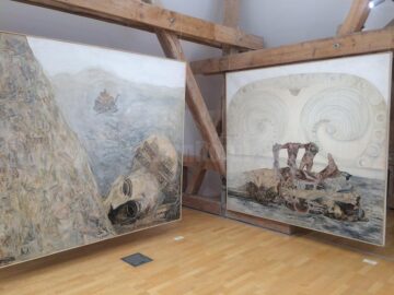 Expoziția „Arta memoriei”, purtând semnătura artistului rădăuțean Traian Postolache, vernisată la Muzeul de Istorie