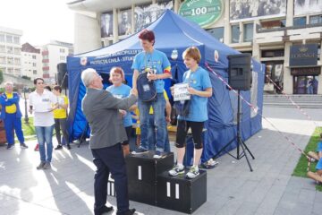 La linia de start a Crosului Sucevei s-au înscris peste 600 de participanți