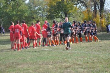 Peste 200 de copii din mai multe județe ale Moldovei au participat la un regal de mini-rugby la Bănești